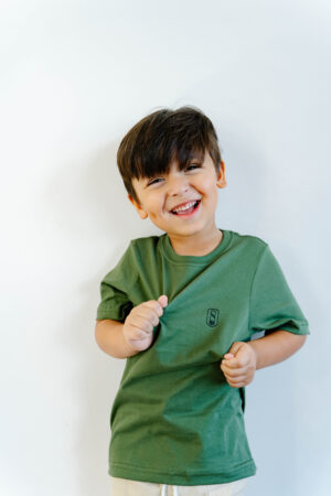 Camiseta infantil minimal